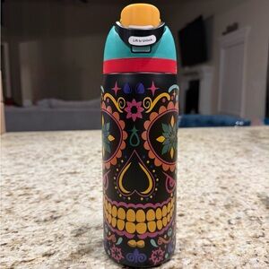 Owala Vibrant Sugar Skull Drink Bottle